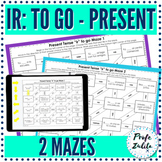 Maze | Present Tense Spanish Ir to go Conjugation Practice