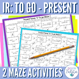 Maze | Present Tense Spanish Ir to go conjugation practice | PDF