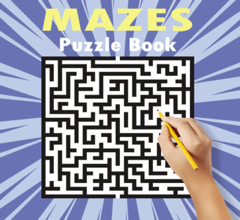 Maze Puzzles Book - Ojula Technology Innovations - E-kirja - BookBeat