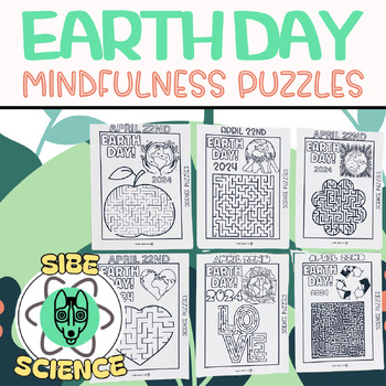 Preview of Earth Day 2024, Coloring Pages, Environmental Science, Biology, Worksheets, Maze