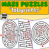Maze | Puzzles & Games | Activities Packet |  Simple Mazes