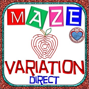 Preview of Maze - Direct Variation - Find the missing value