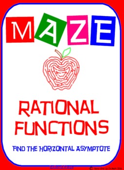 Preview of Maze - Rational Functions - Find the Horizontal Asymptote
