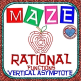 Maze - Find the Vertical Asymptote(s) of Rational Functions