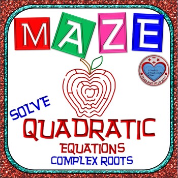 Preview of Maze - Solve Quadratic Equation: Find Complex Roots