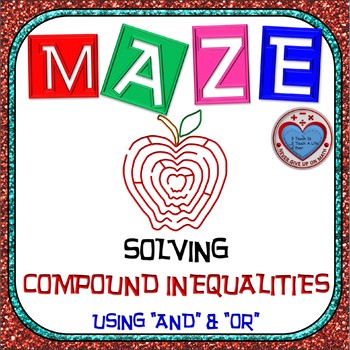 Preview of Maze - Solving Compound Inequalities - AND & OR