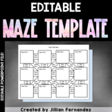 Maze Template for Personal and Commercial Use