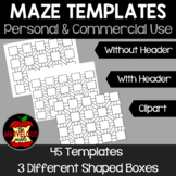 Maze Templates COMMERCIAL USE