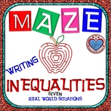 Maze - Writing Real World Inequalities