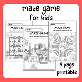 Maze game for kids/Find right way/Educational  Game