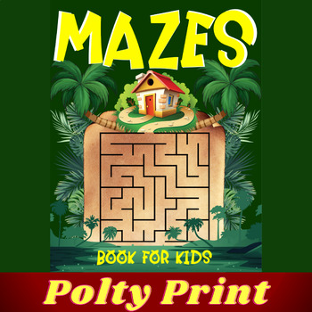 Preview of Mazes Book For Kids,Mazes Kids,Summer Mazes,More than 104 Mazes