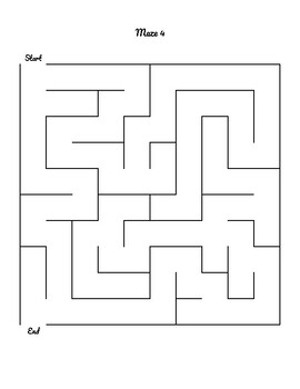 Mazes For Kids Ages 4-8: Maze Activity Book | 4-6, 6-8 | Workbook for  Games, Puzzles, and Problem-Solving
