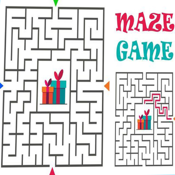 20 Giant Mazes: Puzzle Games for Kids Age 6-10:: NEVER BORED Paper & Pencil  Games -- Kids Activity Book - Find your way - Fun Activities for Family
