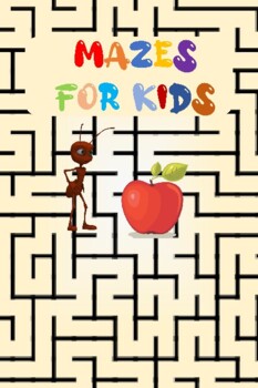 Preview of Mazes For Kids : Maze Activity Book, Workbook for Games and Problem-Solving