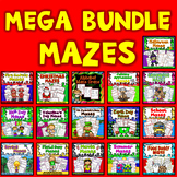Mazes Mega Bundle Problem Solving Worksheets Executive Fun
