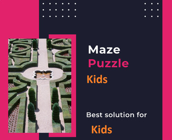 Preview of Mazes Puzzle Work Shop For Kids