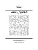 Mazes for One and All: Volume 2 100 Mazes