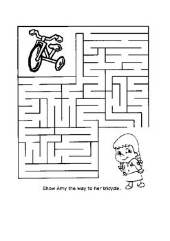 Mazes for kids by Allison | Teachers Pay Teachers