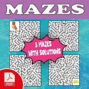 Preview of Mazes for kids