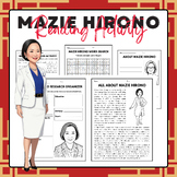 Mazie Hirono - Reading Activity Pack | AAPI Heritage Month