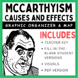 McCarthyism: Causes and Effects Graphic Organizer