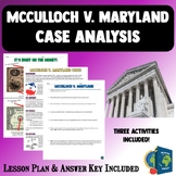 McCulloch v. Maryland Supreme Court Case Study