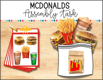 Preview of McDonald's Assembly Task