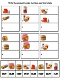 McDonald's Menu Math - Special Education Life Skills