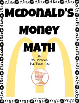 Preview of McDonald's Money Math