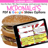 McDonald's NF TEI Practice (Google Classroom & PDF) Distan