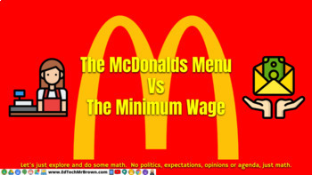 printable mcdonalds menu math worksheets pdf 1