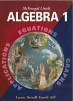 Preview of McDougal Littel Algebra 1 Powerpoints Chapters 1-12   + bonus