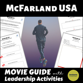 Preview of McFarland USA Movie Guide with Discussion Questions, Activities & Worksheets