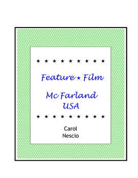 Preview of McFarland USA ~ Movie Guide + Overhead