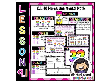 Preview of McGraw Hill First Grade Math Lesson 9.1