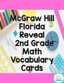 McGraw Hill Florida Reveal Math 2nd Grade Vocabulary Cards