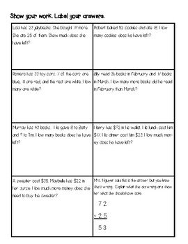McGraw Hill Grade 2 Math Extra Practice Chapter 4 Pretest/Practice Test
