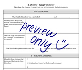 McGraw Hill IMPACT Chapter 1 - 3 Scaffolded Notes