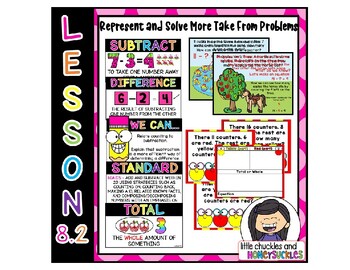 Preview of McGraw Hill Lesson 8.2 - Represent and Solve More Take From Problems