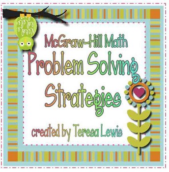 Preview of McGraw Hill Math Problem Solving Strategy Posters