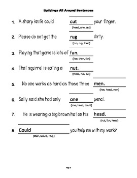 McGraw Hill Reading Wonders © 1st Grade Unit 2 Week 2 Sentences by Dana ...