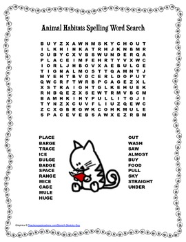 mcgraw hill reading wonders 2nd grade unit 2 week 3 spelling word search