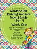 McGraw Hill Reading Wonders 2nd Grade Unit 4 Week 1  (1st 