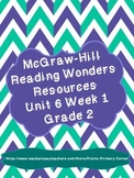 Reading Wonders Unit 6 Week 1 Activities 2nd Grade