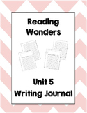 McGraw Hill Reading Wonders 2nd Grade Writing Journal Unit 5