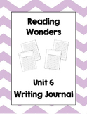 McGraw Hill Reading Wonders 2nd Grade Writing Journal Unit 6