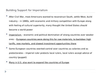 Preview of McGraw Hill US History and Geography Ch 5 Lesson 1 The Imperialist Vision