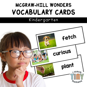 Preview of McGraw-Hill Vocabulary Cards for Kindergarten