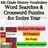 McGraw Hill Vocabulary Crossword Puzzles & Word Search U.S