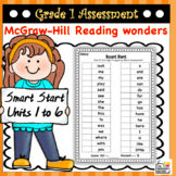 McGraw-Hill Wonders 1st Grade High-Frequency Word Assessme